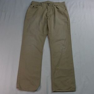 Polo Ralph Lauren 34 x 32 650 Straight Khaki Twill Jeans‎